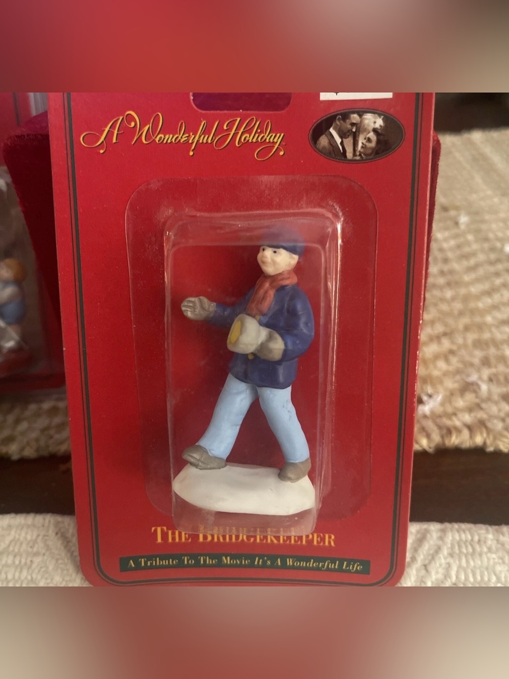Vintage 98’  “The Bridgekeeper” figurine It’s a wonderful
Life  NEW